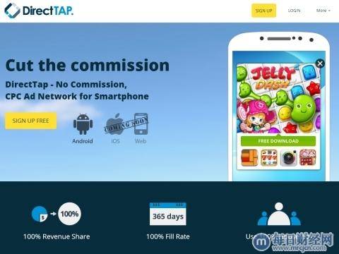 Metaps：正式推出「零手续费」的新型免费增值广告网络“DirectTAP”