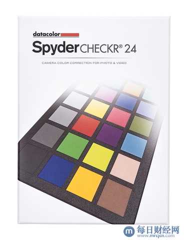 德塔颜色隆重推出SpyderCHECKR 24，相机图片和视频的色彩校正工具