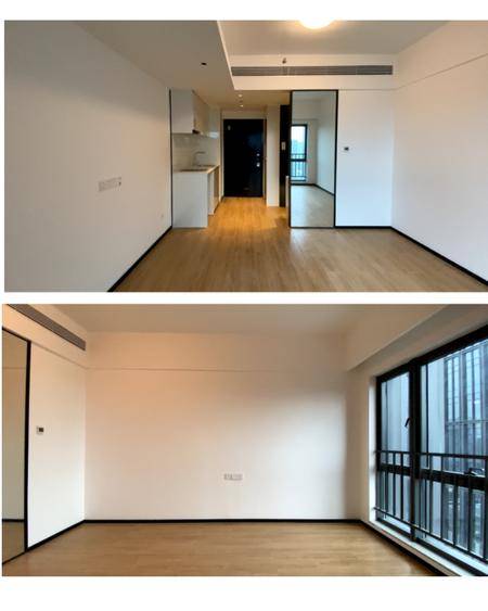 租呗无忧平台全屋家具搭配 38m²现代北欧简约风单身公寓