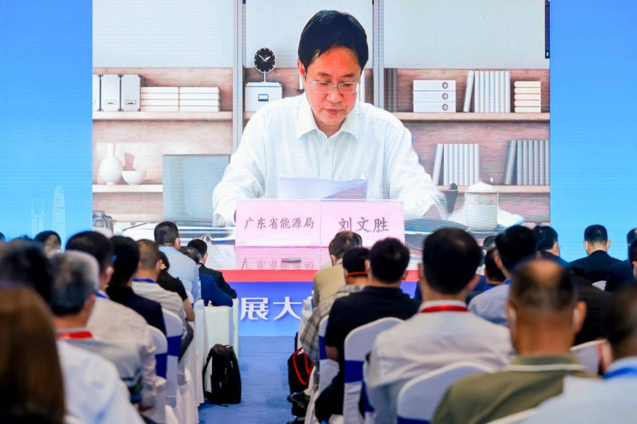 广东省能源局副局长刘文胜发表致辞