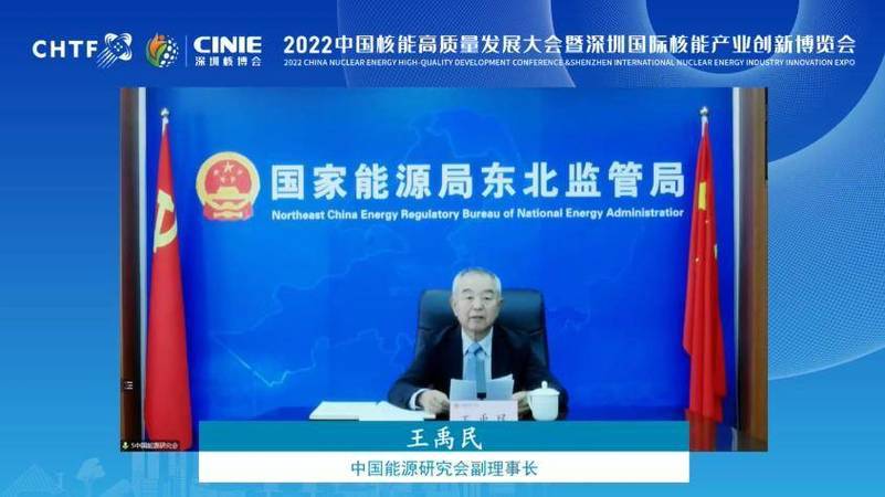 中国能源研究会副理事长王禹民发表致辞